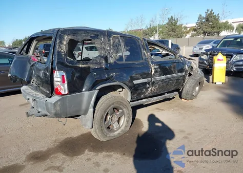 2002 Nissan Xterra Se z USA, uszkodzony, nr VIN 5N1ED28T62C540079